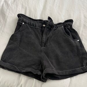 Jealous Tomato High Waist Black Shorts